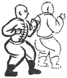 Main liant vers l&rsquo;avant, première figure