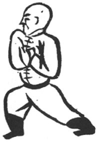 Le heurt de l&rsquo;épaule droite