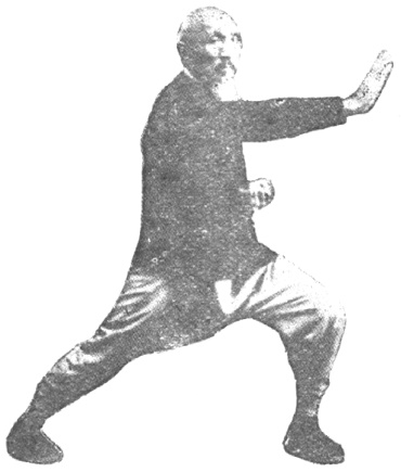 Posture 2, main gauche qui traverse les fleurs