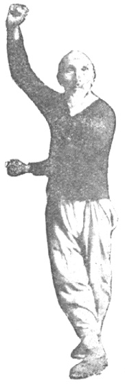 Posture 7, canon droit qui monte au ciel