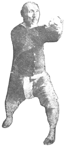 Posture 13, poing suspendu au visage