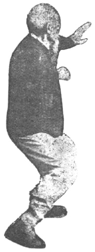Posture 19, poing retiré, paume qui coupe