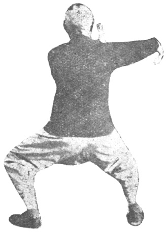 Posture 28, se retourner et fendre