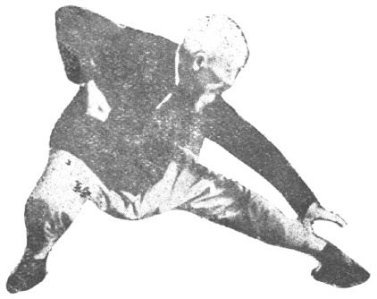 Posture 29, paume qui coupe en posture couchée