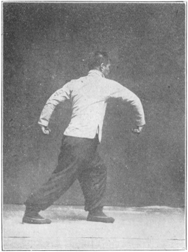 Planche 40 de l&rsquo;édition de 1919 : dernier mouvement, les deux bras retombent en arcs opposés