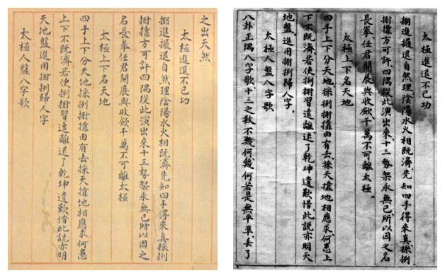 Page du manuscrit Taiji fa shuo — page 10