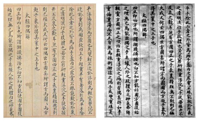 Page du manuscrit Taiji fa shuo — page 23