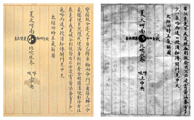 Page du manuscrit Taiji fa shuo — page 25