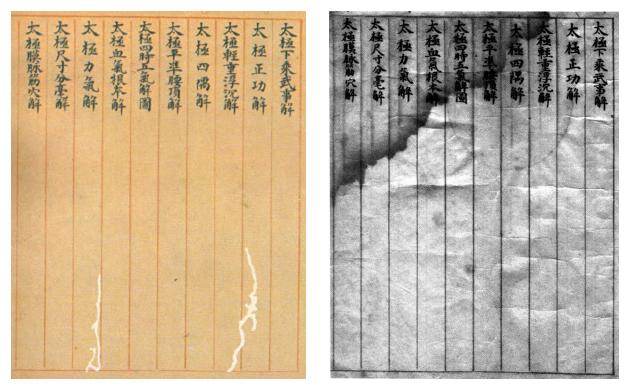 Page du manuscrit Taiji fa shuo — page 3