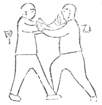 Figure 8 : poussée à pas opposés, édition de 1931