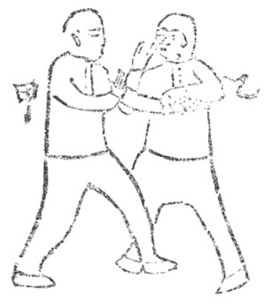 Figure 9 : poussée à pas opposés, édition de 1931