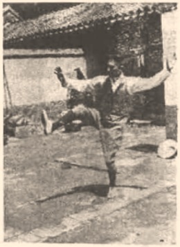 Jambe levée