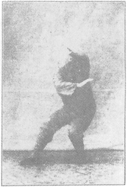 Planche de l&rsquo;édition de 1933 : Chen Weiming, figure 229 — « la jambe en croix », en pivotant