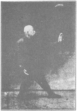 Planche de l&rsquo;édition de 1933 : Chen Weiming, figure 53 — « reculer en chassant le singe » (dao nian hou)