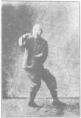 Planche de l&rsquo;édition de 1933 : Chen Weiming, figure 91 — « le cavalier qui explore en hauteur » (gao tan ma)