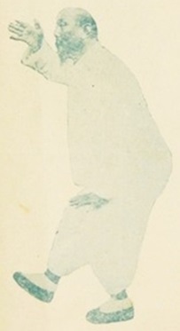 Figure 20 — Reculer en repoussant le singe, première partie (1929)