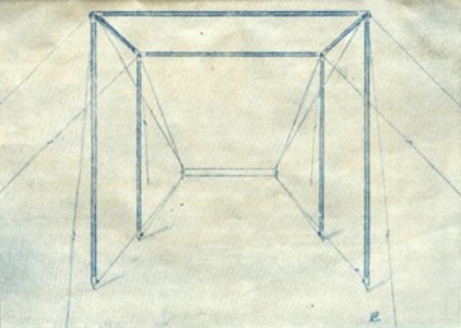 Le bâton de poussée des mains (太極棍圖), photographie de l&rsquo;album de 1929