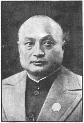 Portrait de l&rsquo;auteur, Ma Yongsheng (著者馬永勝肖影), en tête du « Tantui jiangyi » de 1935