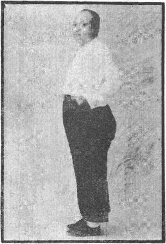 Figure 1 du « Tantui jiangyi » (1935) — la position préparatoire (第一圖\u3000預備式)