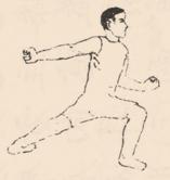 Fin de la ligne 1, figure — dessin de Xu Beihong, édition de 1917