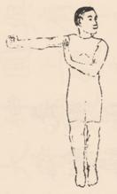 Figure de la ligne 1, mouvement 1.1 — dessin de Xu Beihong, édition de 1917