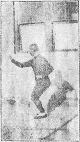 Figure 1 du livre : première position du poing qui fend