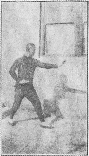 Figure 30 du livre : le poing qui fend, même côté