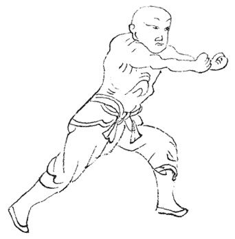 Deuxième posture : pousser de toute sa force