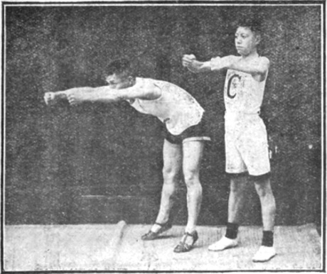 Figure 9 : huitième posture de la première partie, édition de 1917 (第八式)