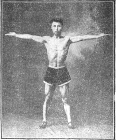 Figure 16 : sixième posture de la deuxième partie, édition de 1917 (第十六圖)
