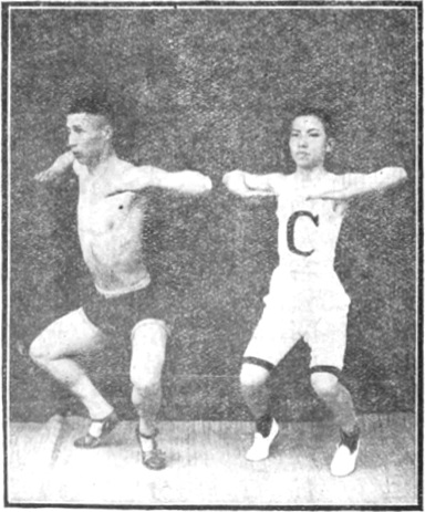 Figure 22 : quatrième posture de la troisième partie, édition de 1917 (第二十二圖)