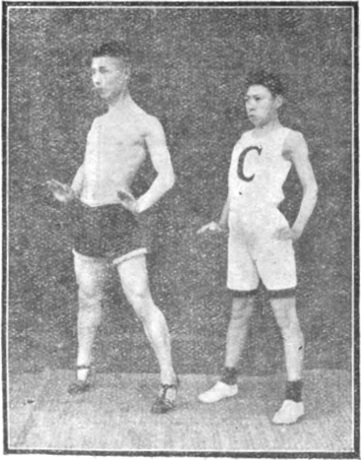 Figure 2 : première posture de la première partie, édition de 1917 (第一式)