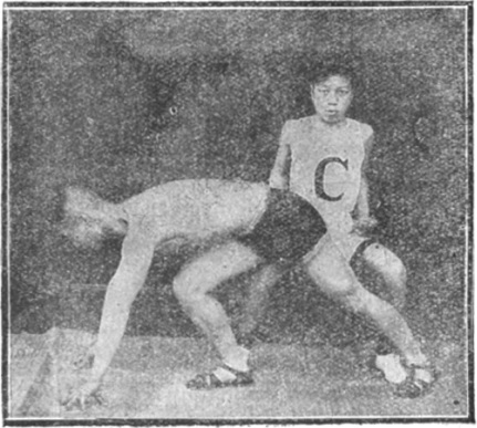 Figure 20 : le corps tourné, les doigts touchant le sol, édition de 1917